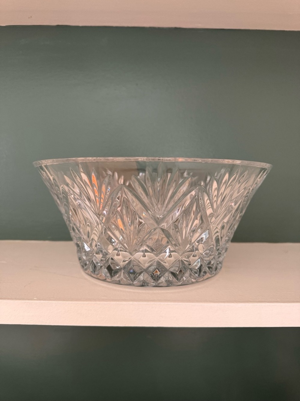 Waterford Crystal Serving Bowl - Clear Glass
